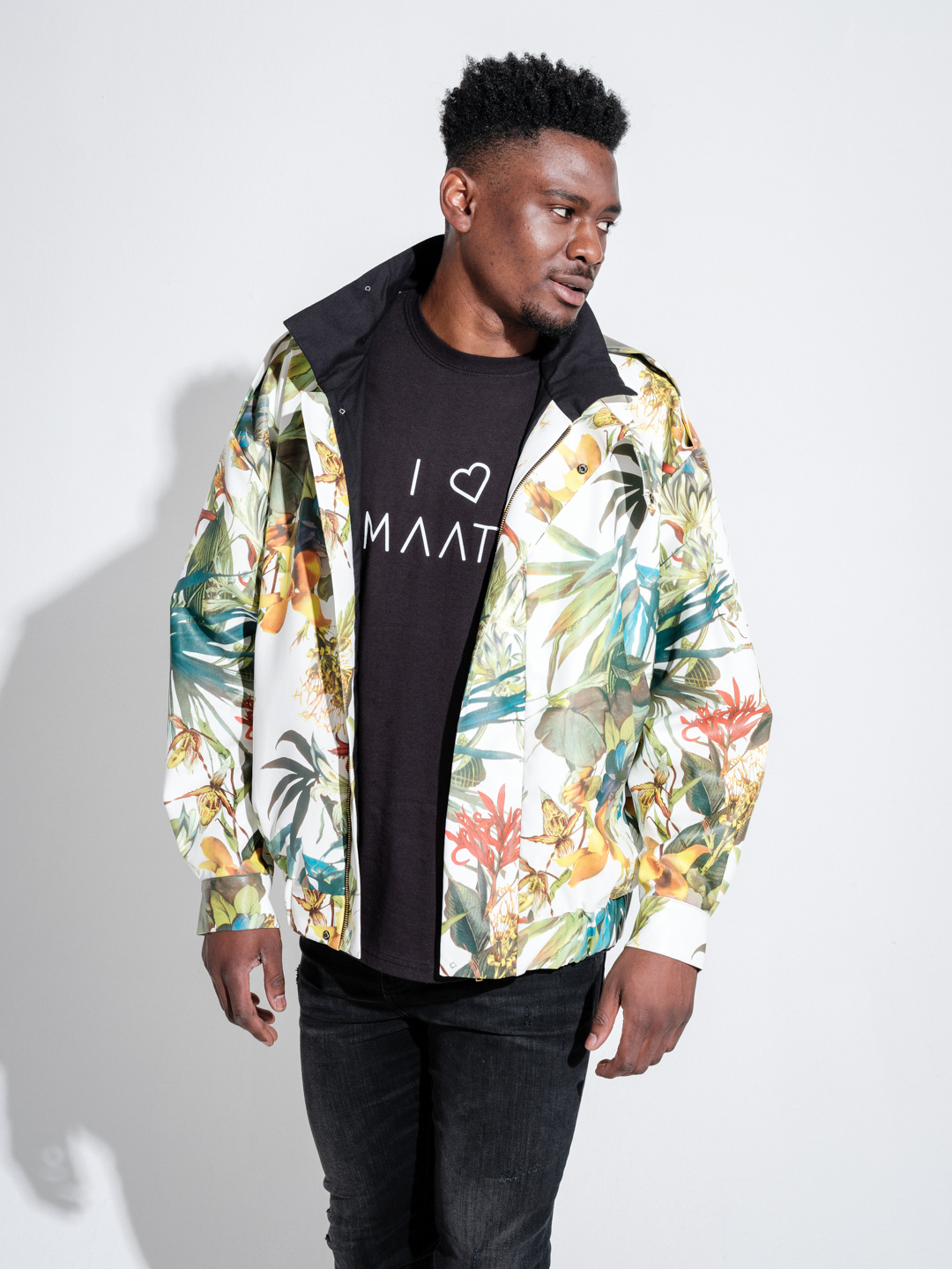 Burna4Him white I Jacket