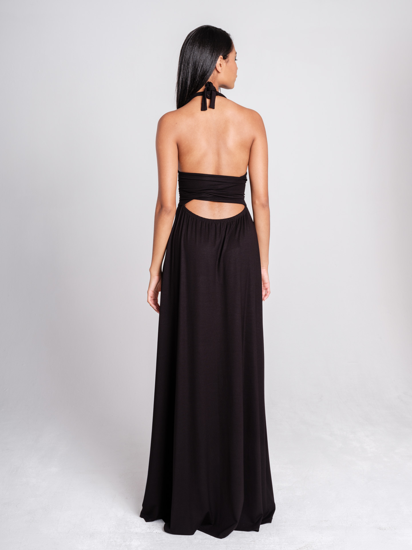 Bow black I Dress