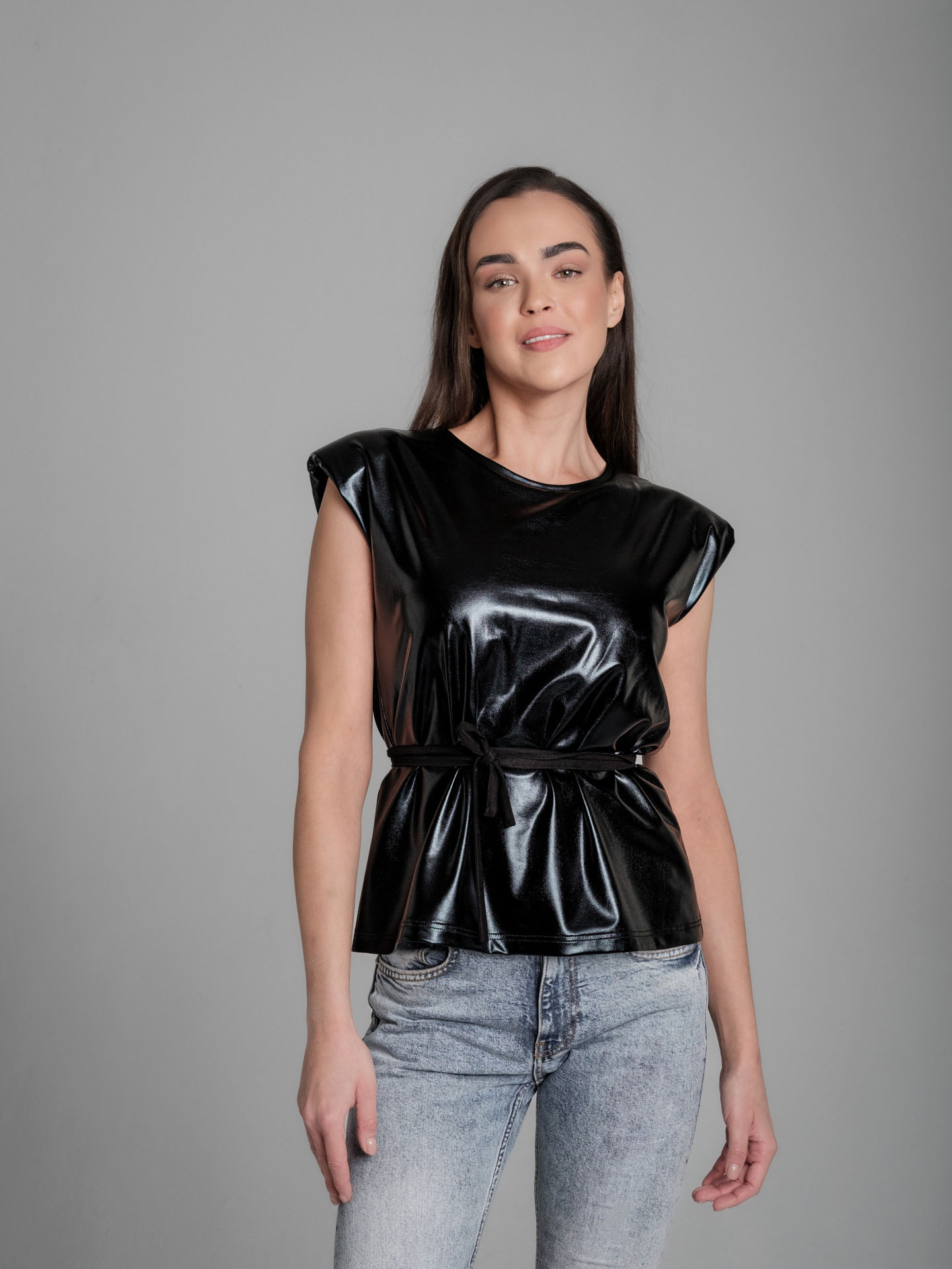 Bowie glam black I Top