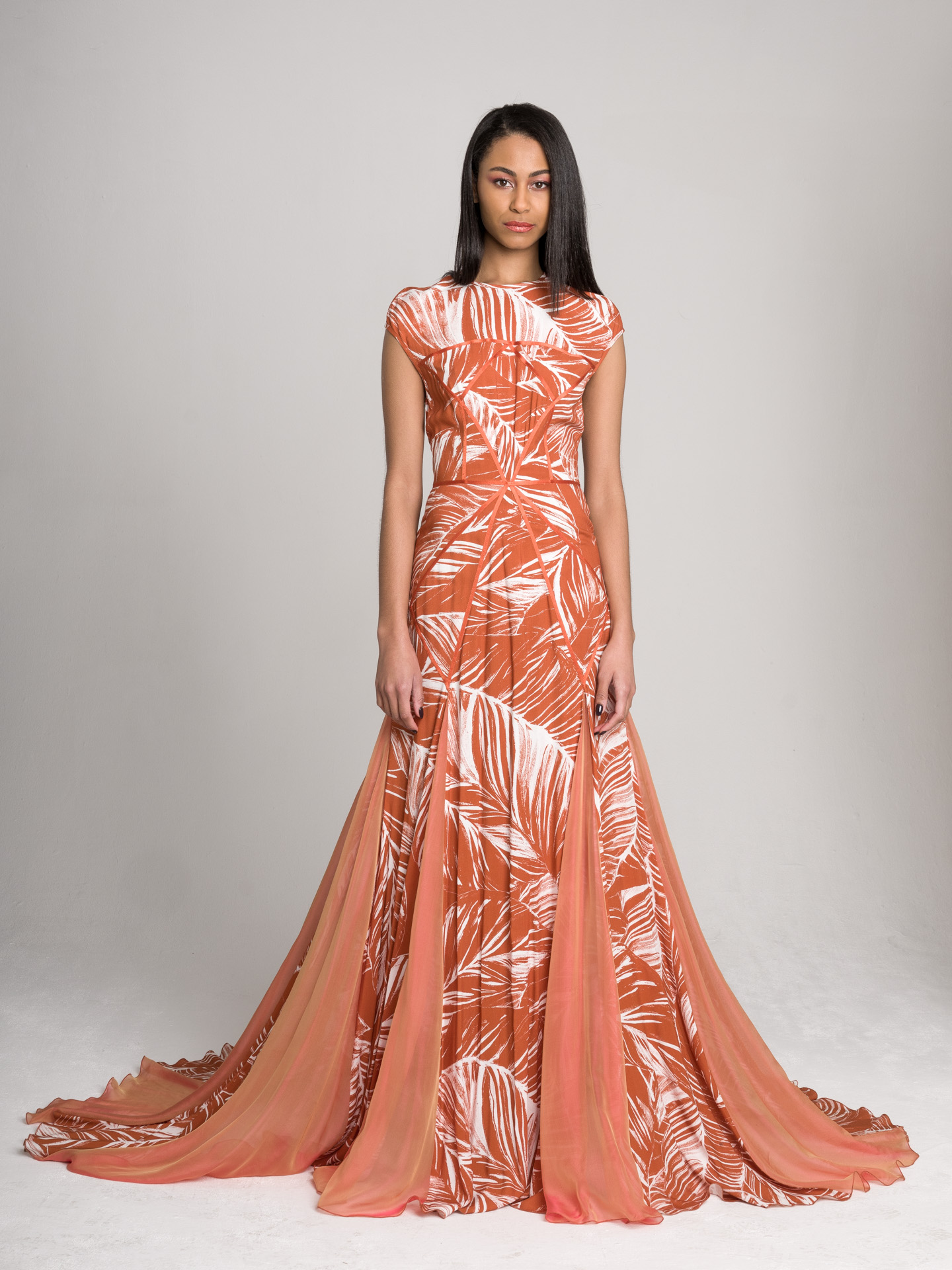 Twinflame rust I Dress