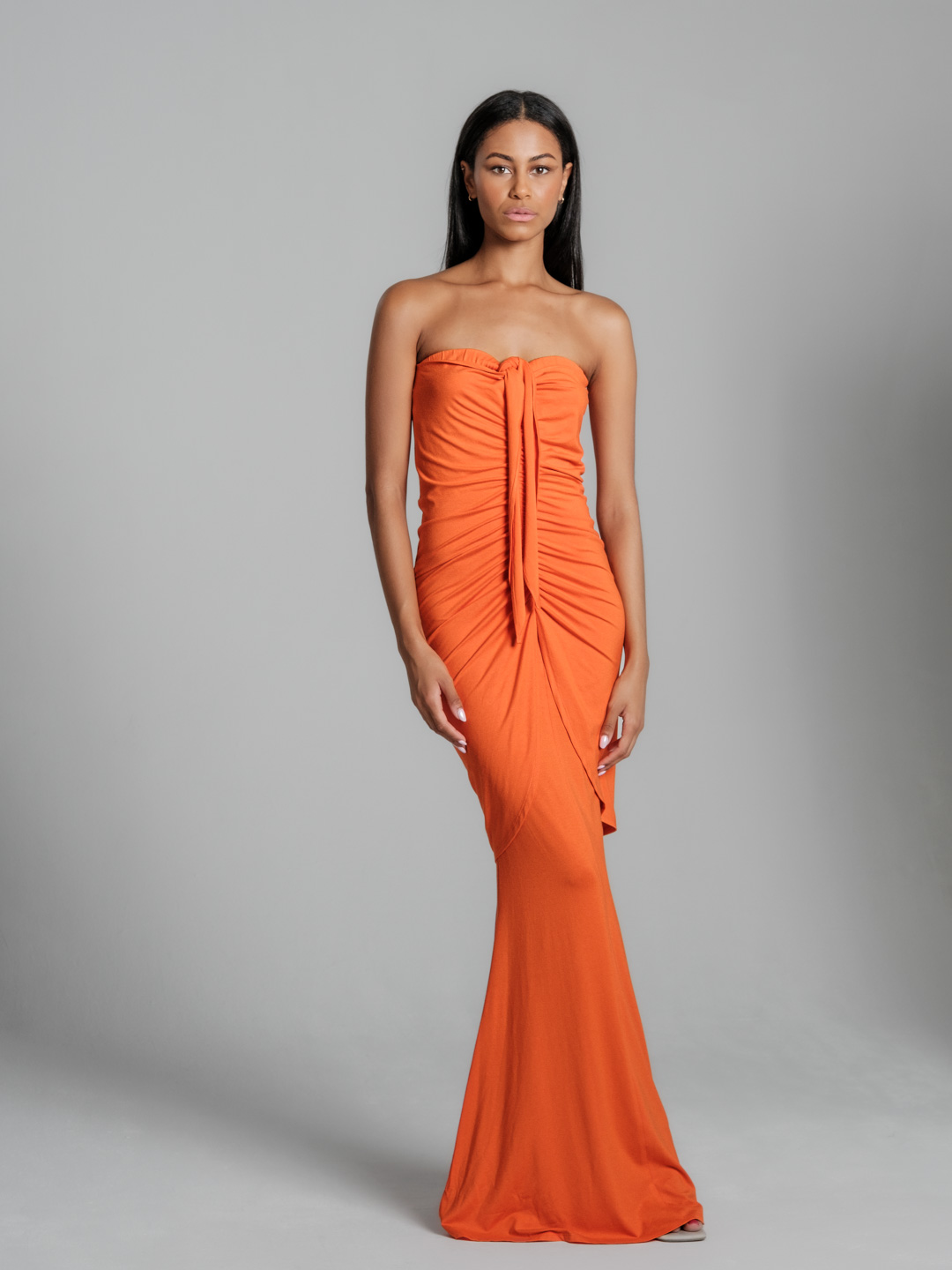 Icha orange I Dress