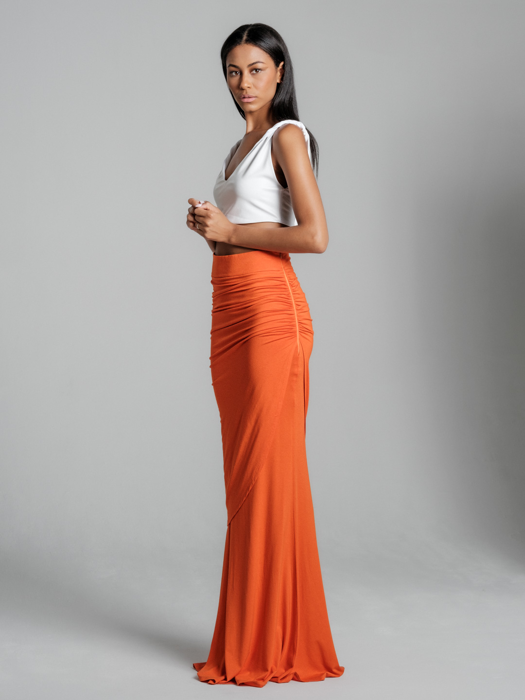 Shaye maxi orange I Skirt