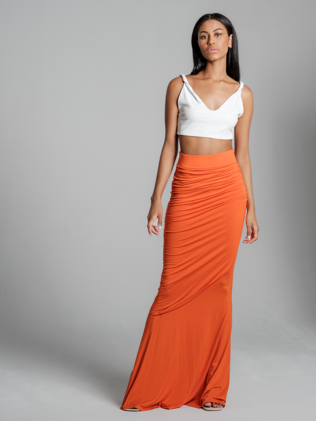 Shaye maxi orange I Skirt