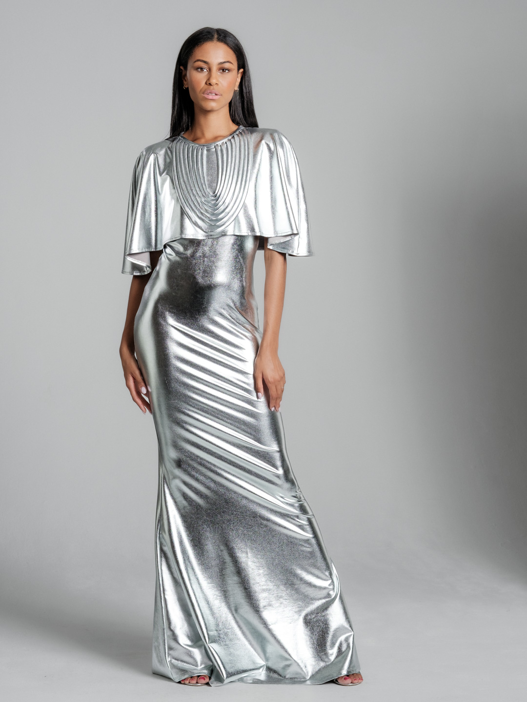 Omenala glam silver I Dress