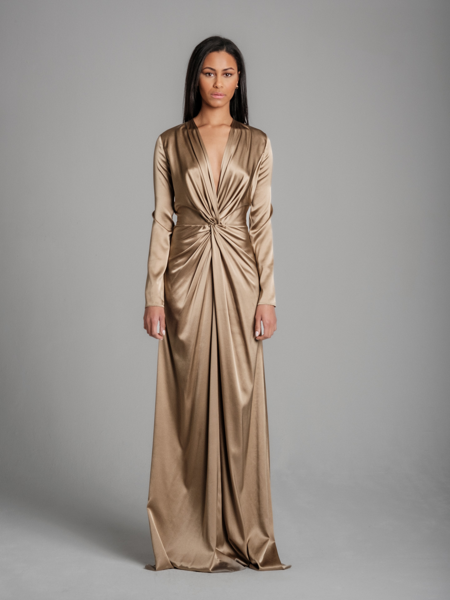 Kimono Klassik gold I Dress