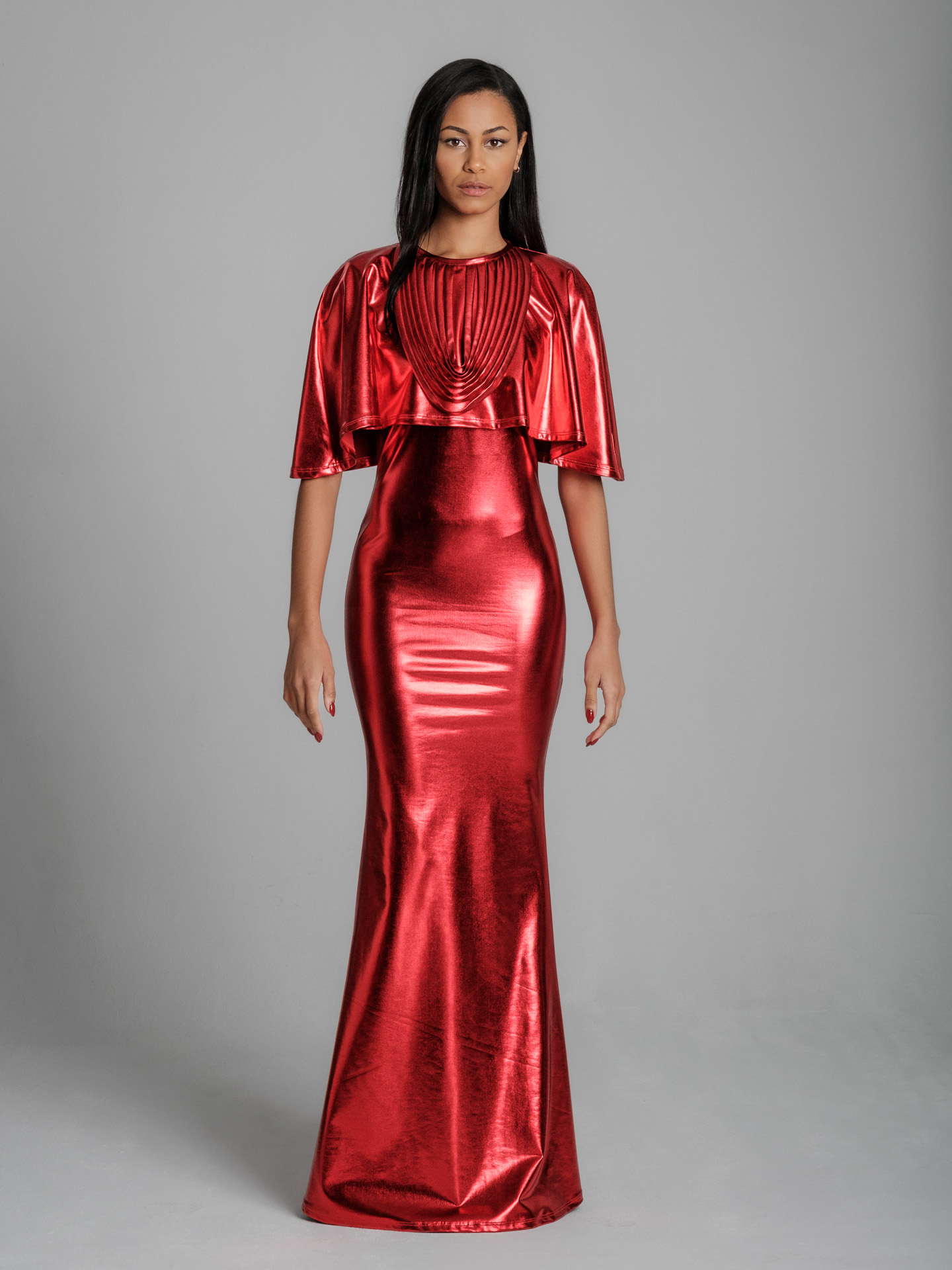 Omenala glam red I Dress