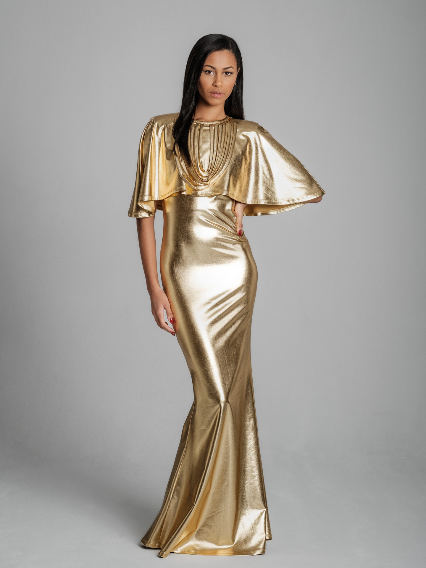 Omenala glam gold I Dress