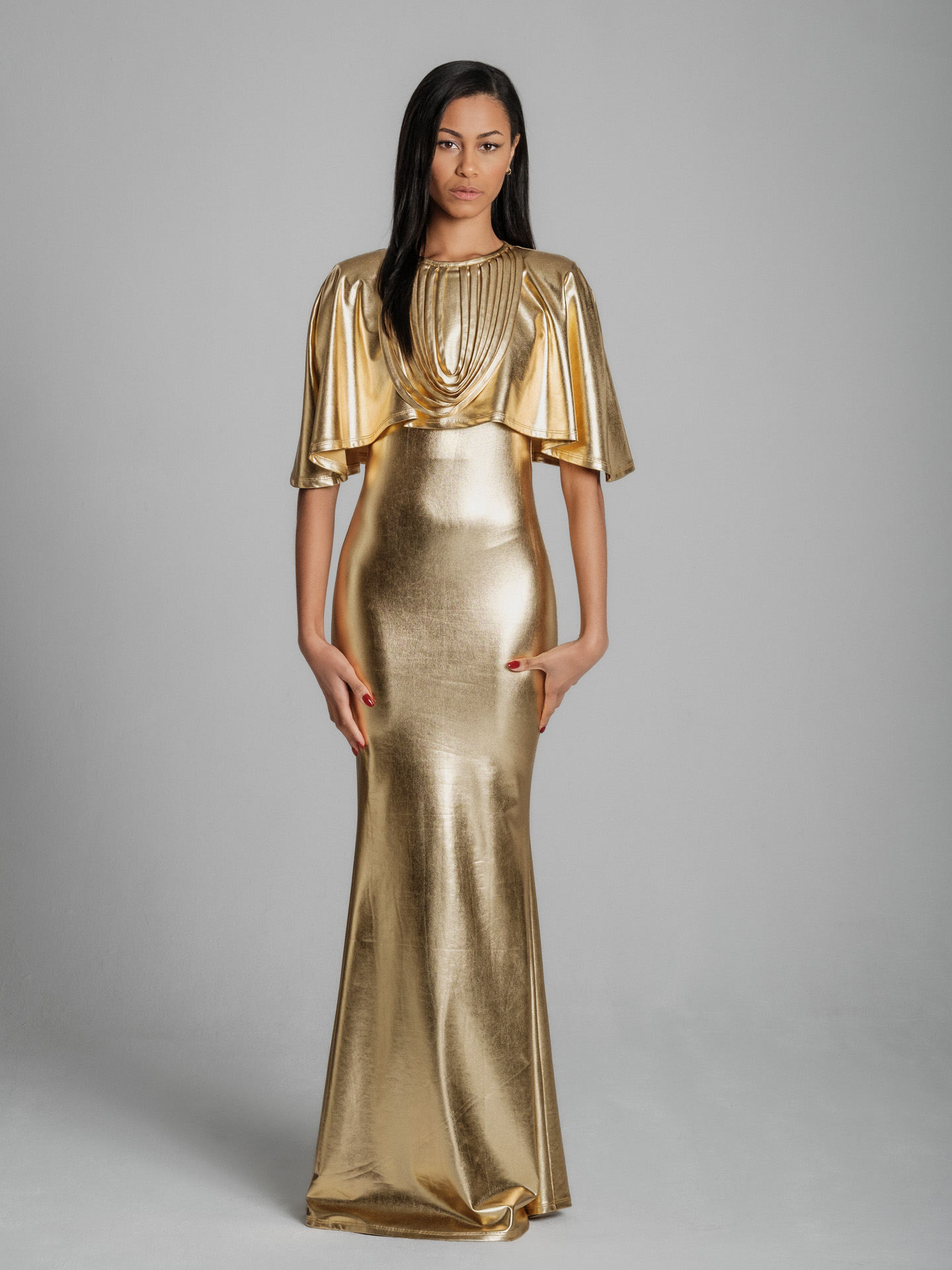 Omenala glam gold I Dress