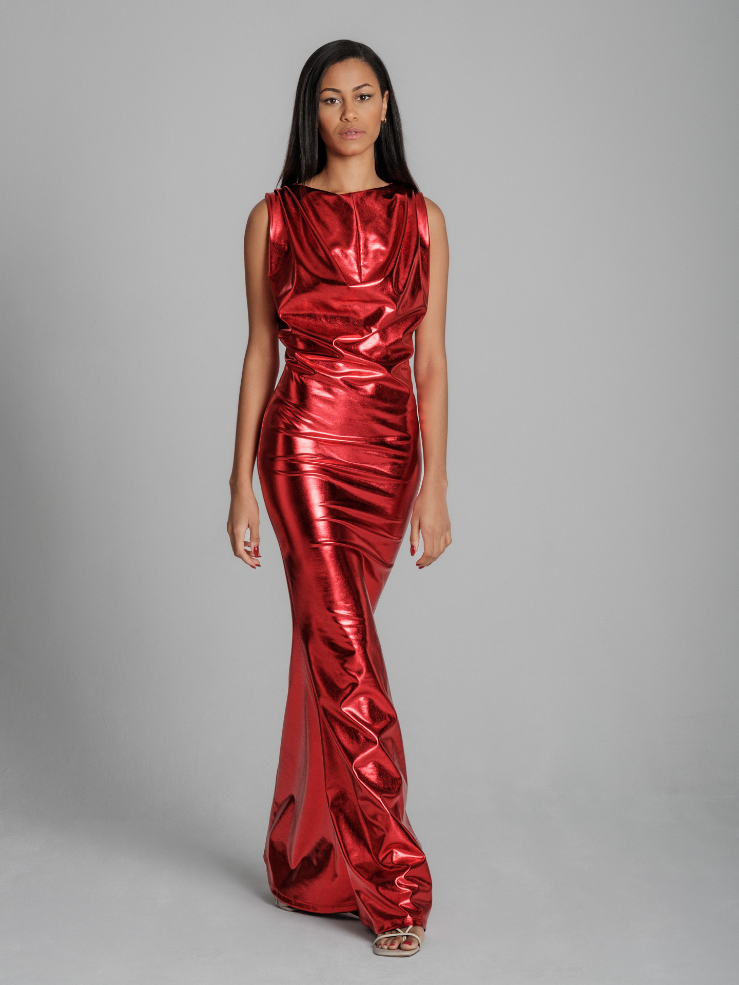 Oshun glam red I Dress