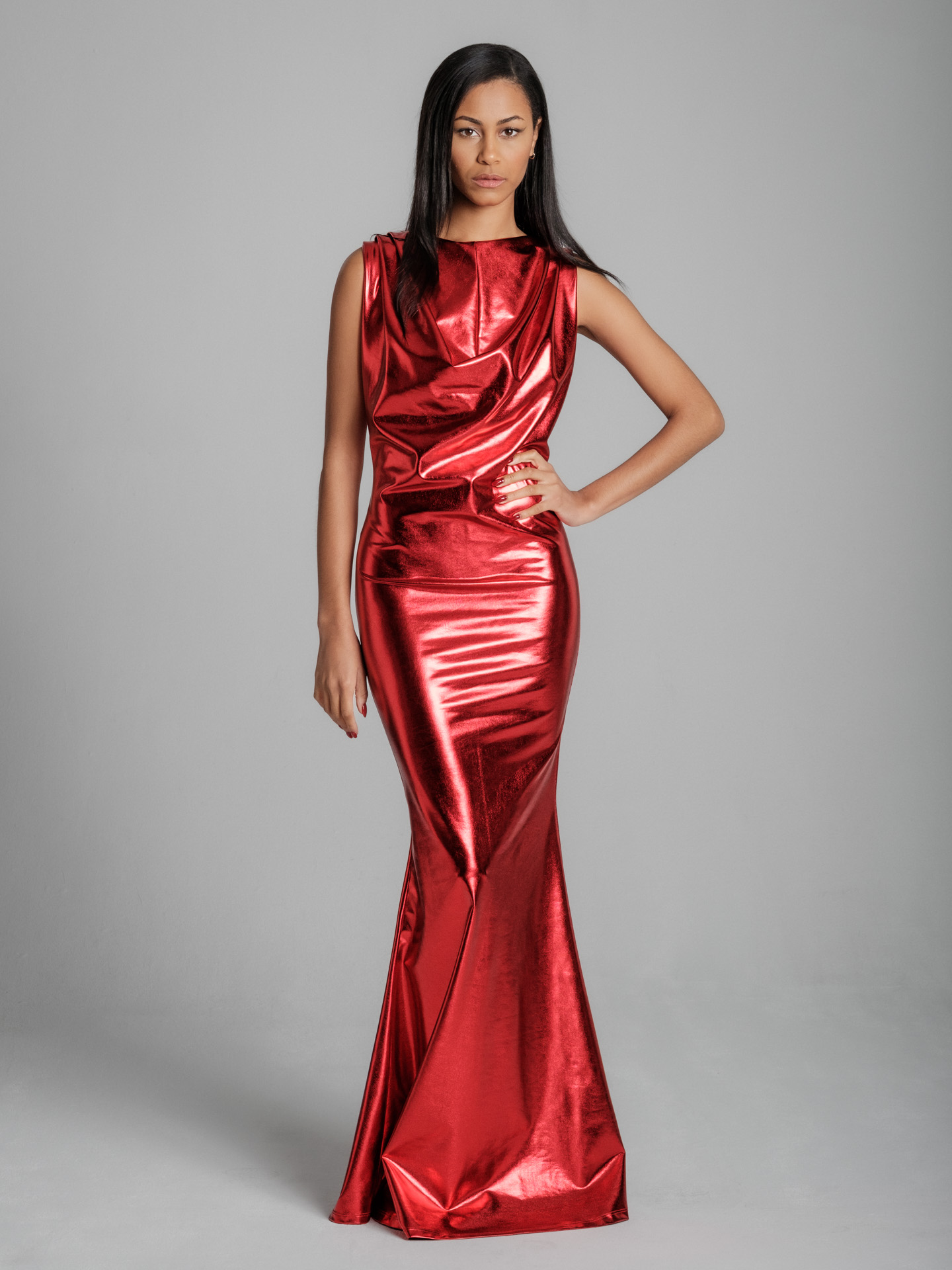 Oshun glam red I Dress