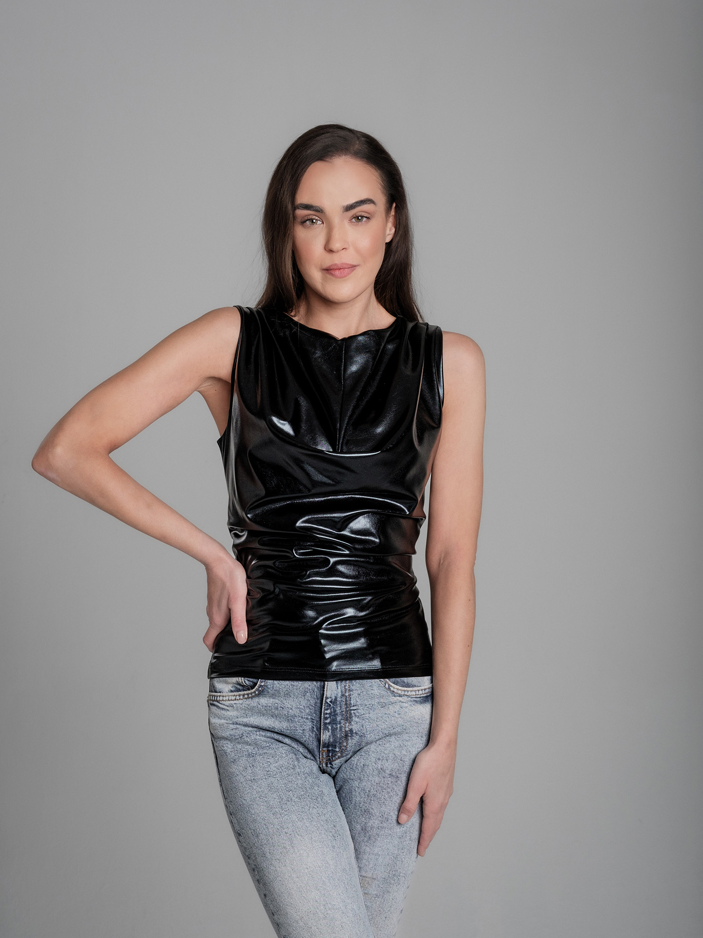 Onu glam black I Top