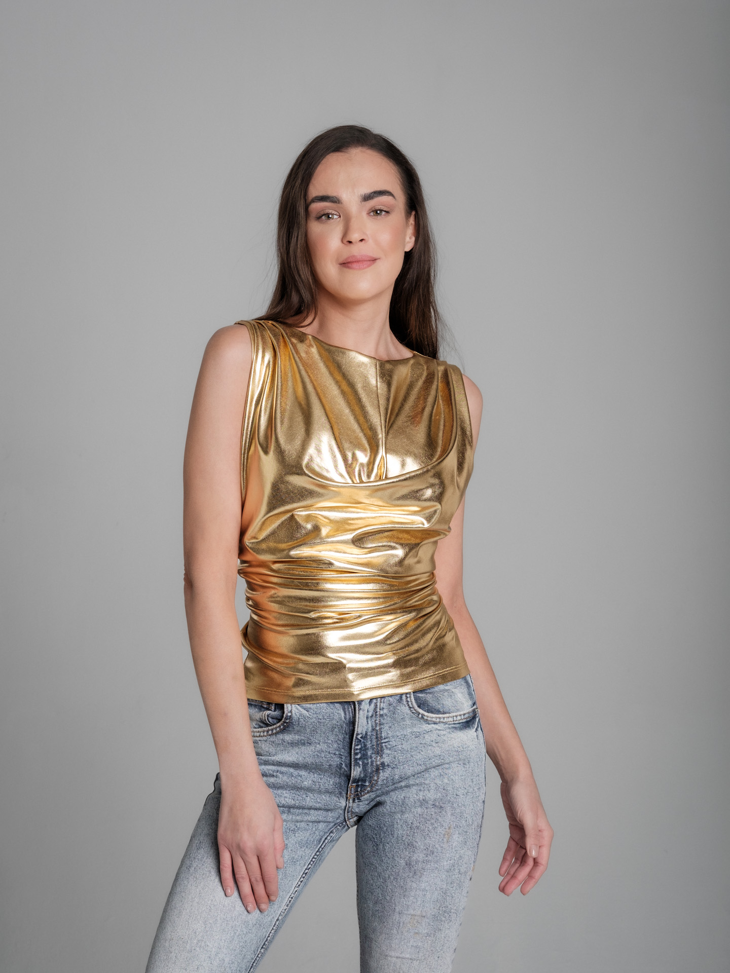 Onu glam gold I Top